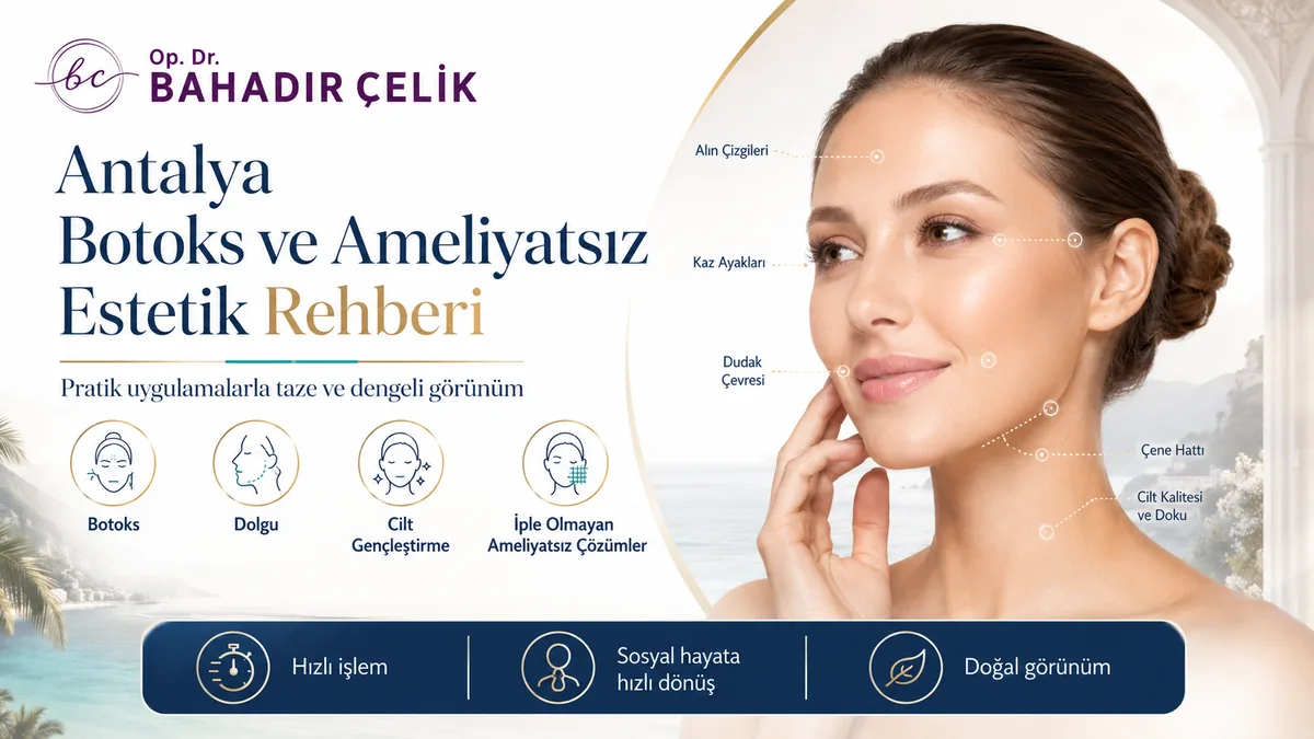 Botox und nichtchirurgische Ästhetik in Antalya Ratgeber