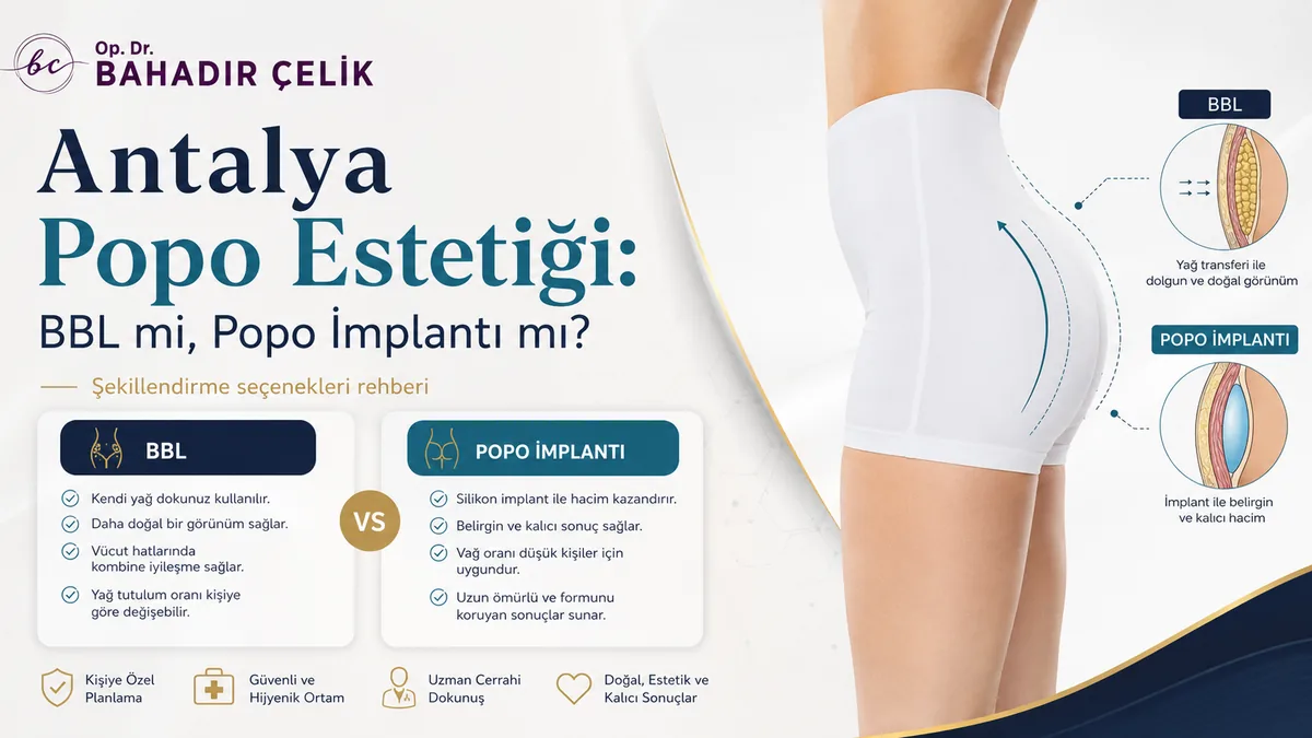 Po Ästhetik in Antalya BBL oder Po Implantat
