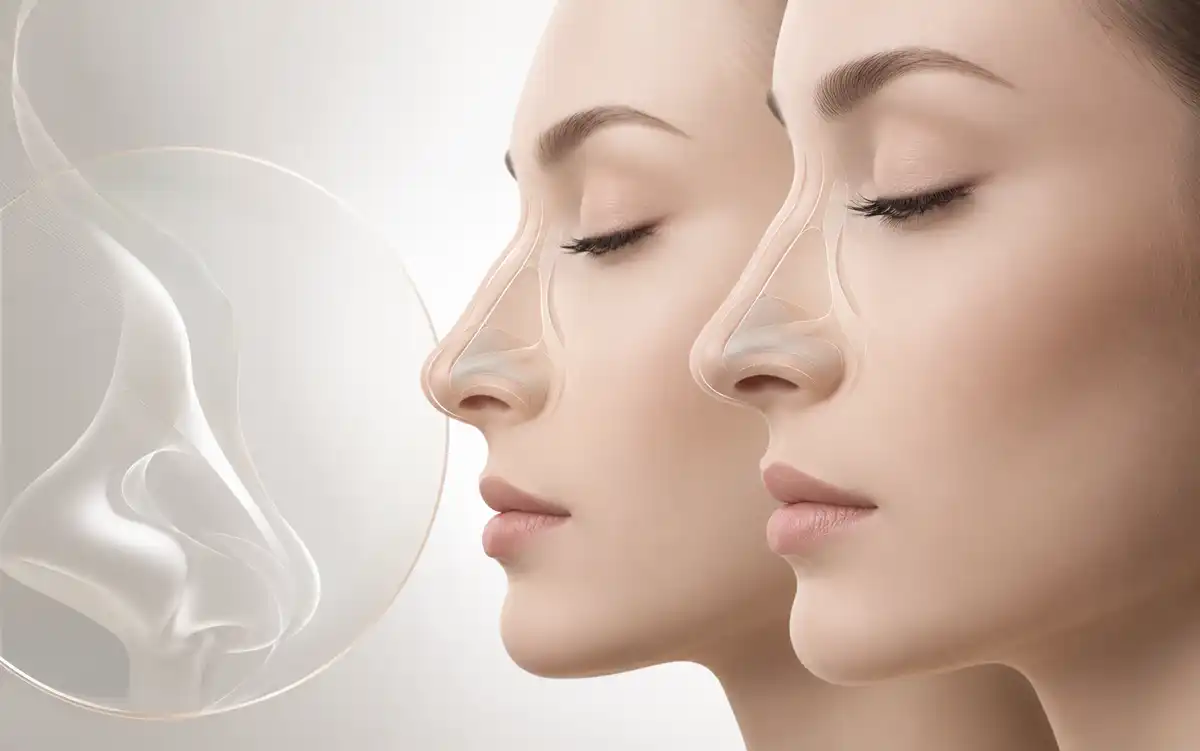 Rhinoplastik-Planung bei dicker und dünner Nasenhaut