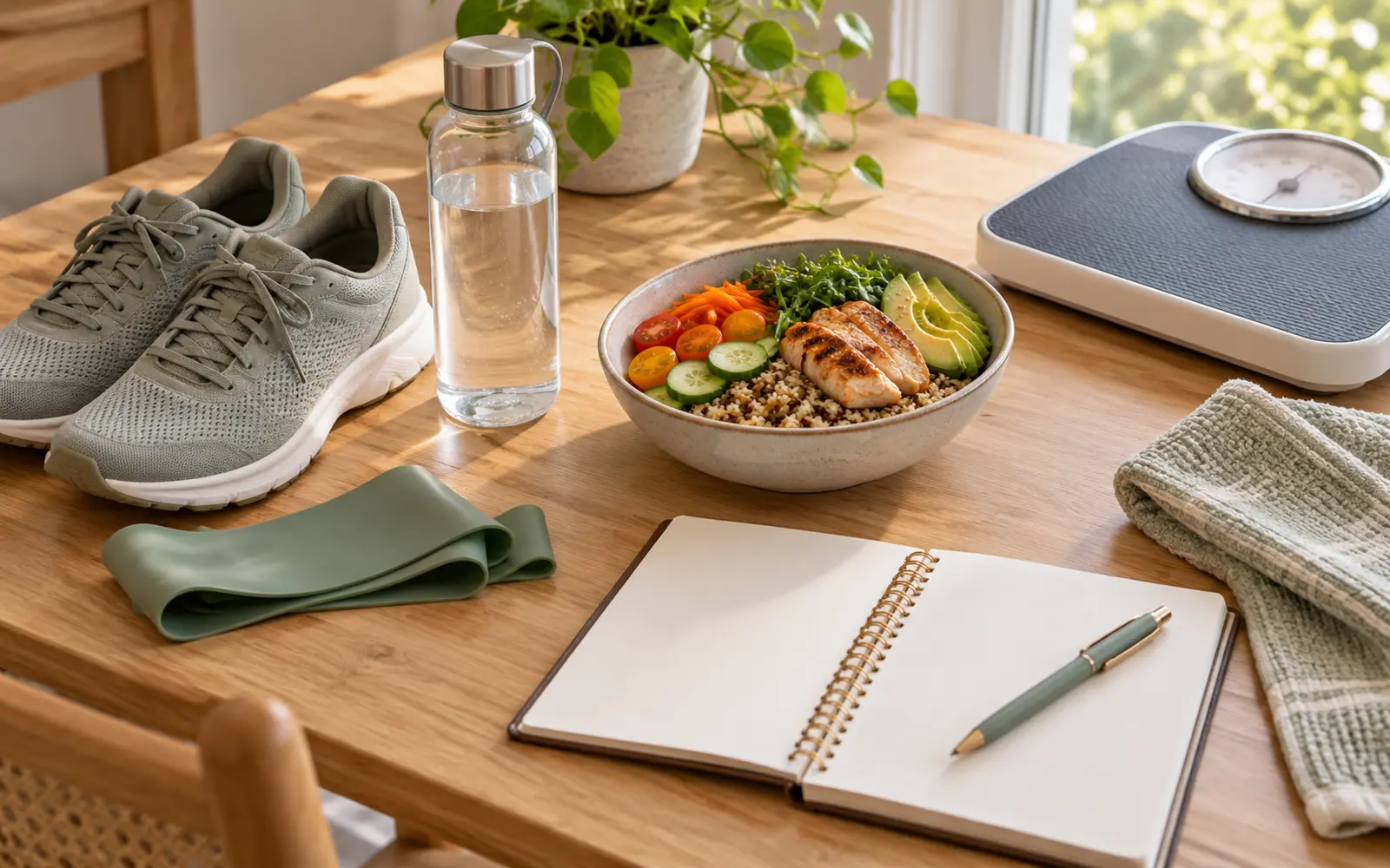 Balanced nutrition and regular activity habits that support long-term liposuction results